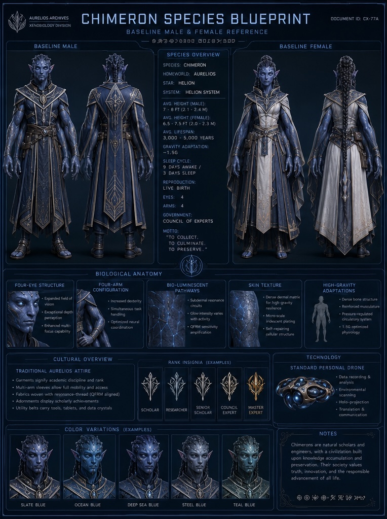 Chimeron species concept art