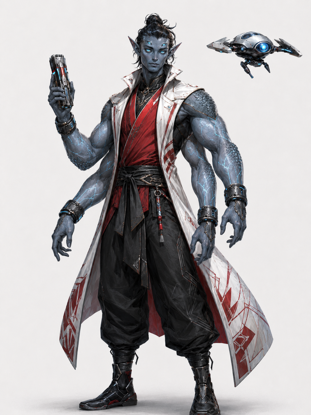 Torrik casual outfit concept art